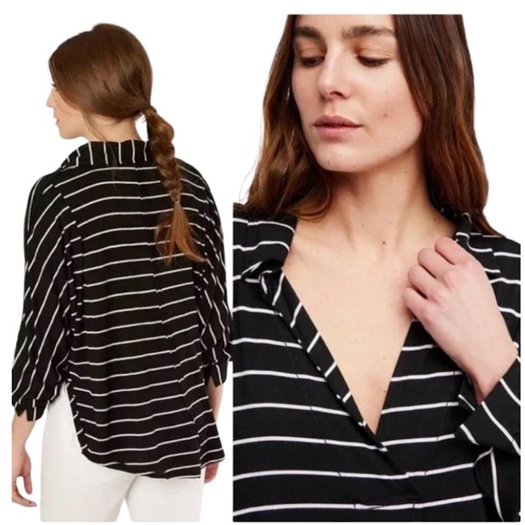 Free People We The Free Can’t Fool Me Stripped Tee - Picture 2 of 14